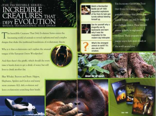 Incredible Creatures that defy Evolution (Poster)